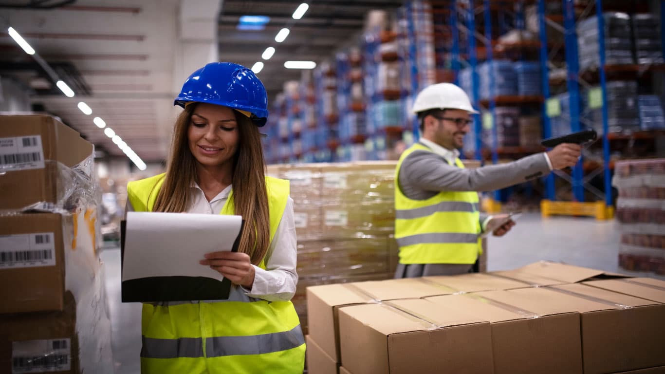 Warehouse illustration